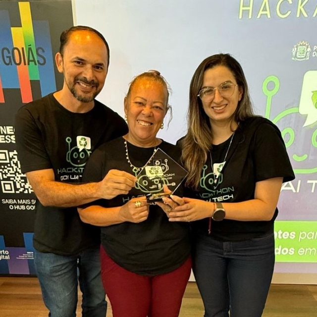 Equipe da OCB/GO conquista o primeiro lugar no Hackathon GO! Uai Tech